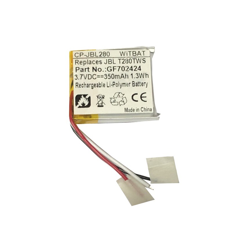 For JBL T280TWS Bluetooth headset charging case battery