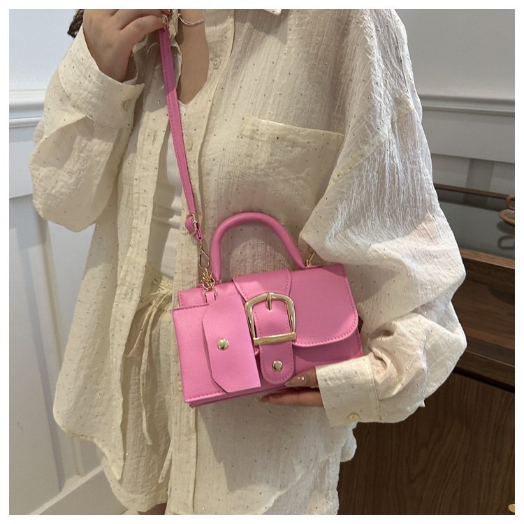 Trendy stilvolle Single Schulter Crossbody Frauen personalisierte und schöne kleine quadratische Ba, 2024 neue minimalistische_voghion.com