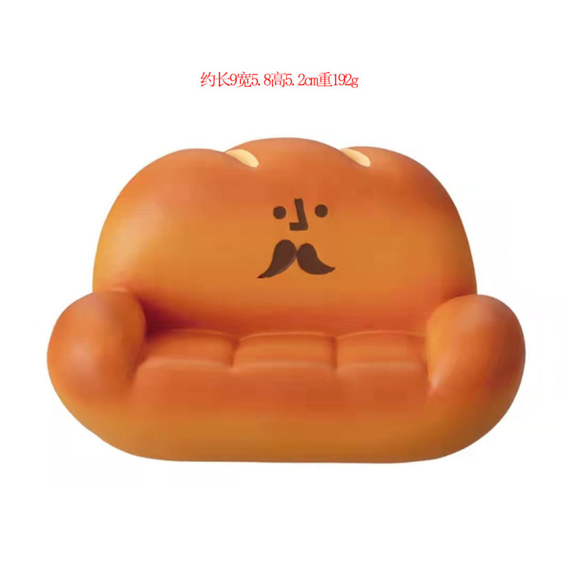 日本の猫パンオーナメントベーキングケーキショップブラインドボックスアクセサリー装飾ZAKKA食品玩具樹脂工芸品オーナメント|undefined