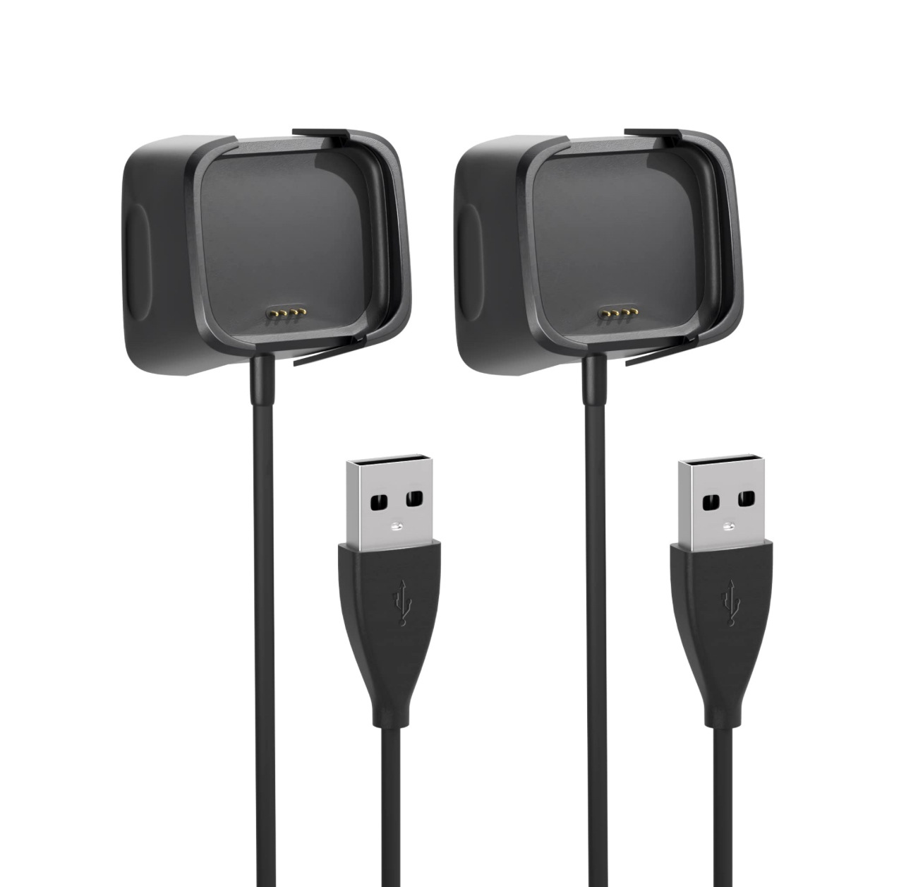 Factory direct sales fitbit versa 2 smartwatch charger, charging base, charging cable, USB details Picture