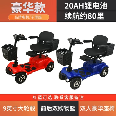 high power, Qatlanan elektrik velosipedlər - luxury-double-lithium-battery-20ah