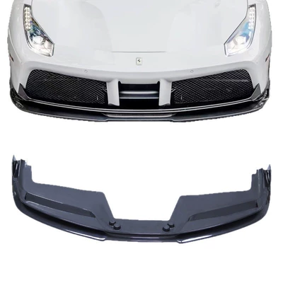 488Gtb Modified V-Style Front Lip Carbon: Big Surrounded