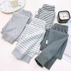 子供秋パンツ男の子女の子純綿サーマル下着秋冬中大型子供ホームレギンスカテゴリーA子供服快適