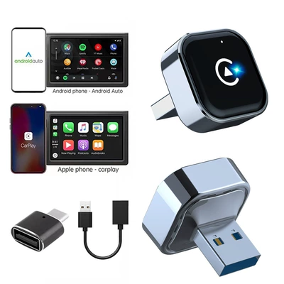 Cross-Border New Wireless Carplay Simsiz CarPlay və Android Auto - k16c-international-version-neutral-gunmetal-usb-extension-cable-type-c-adapter