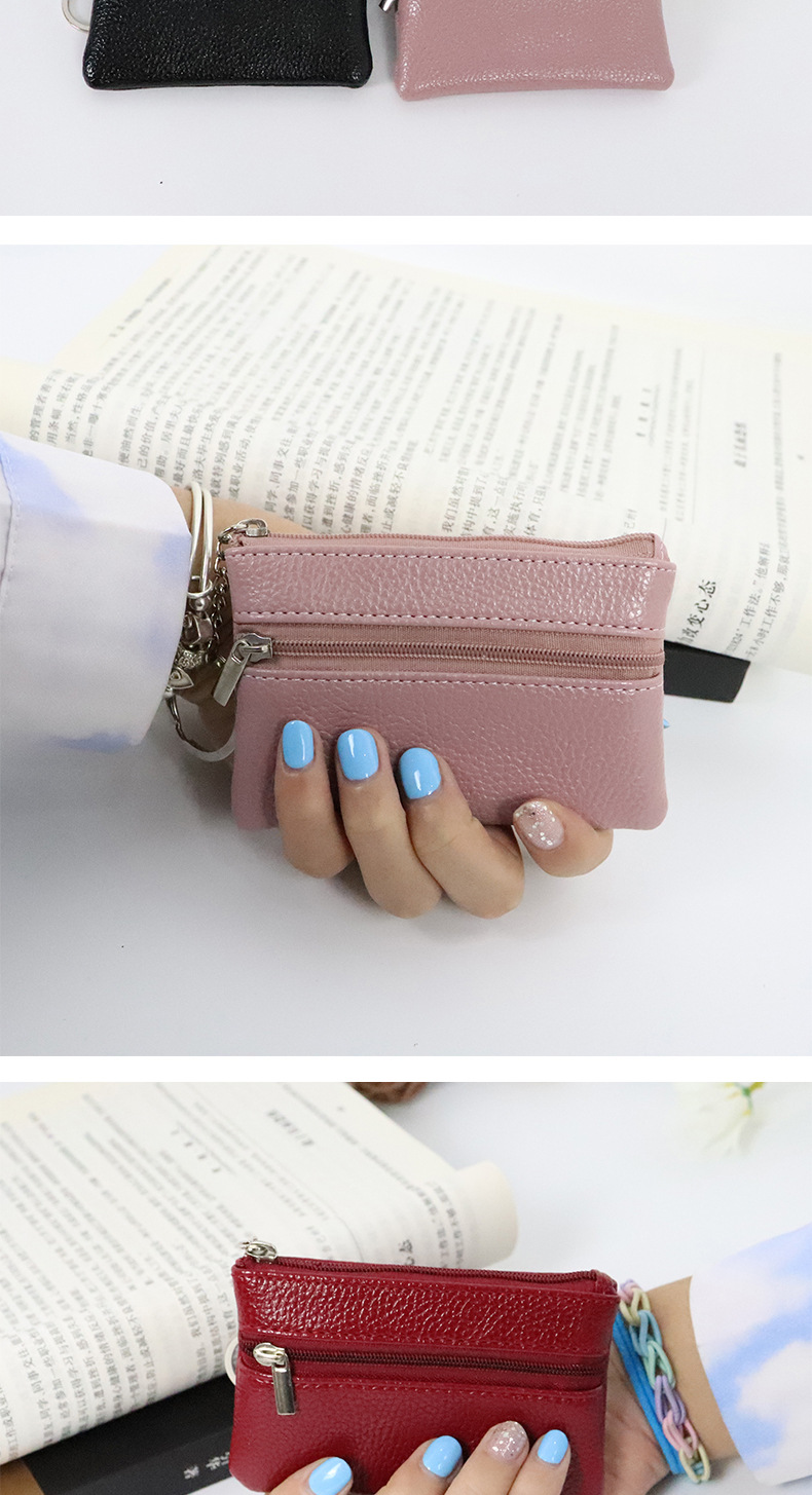 韩版钱包迷你时尚零钱包包女式薄短款小手拿包女钥匙包卡包硬币包详情8
