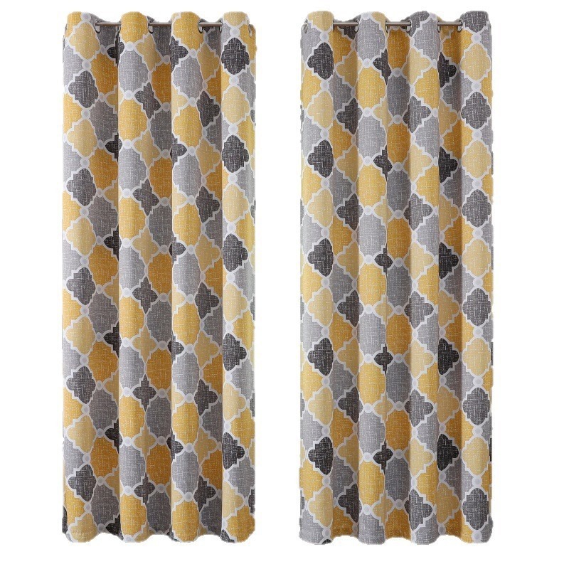 Amazon cross-border nuevas cortinas digitales 3D AliExpress entrega de una pieza de cortinas terminadas para dormitorio/sala de estar/balcón