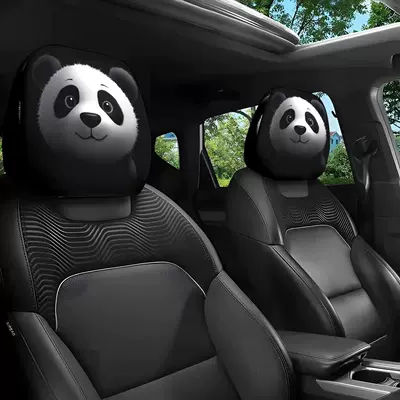 Universal seat cover labeled and shipped on behalf of - panda-double-sided-printing-1-piece