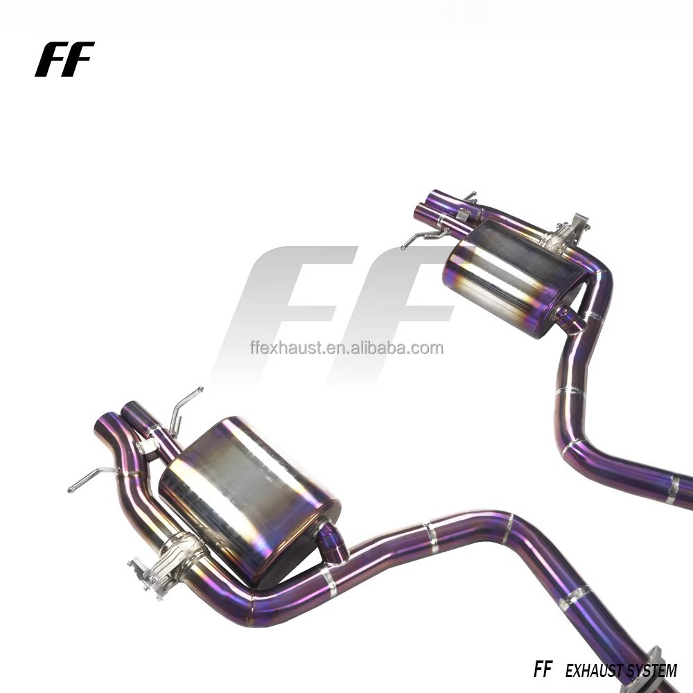 Suitable for Mercedes-Benz AMG S63 COUPE titanium valve electronic exhaust pipe
