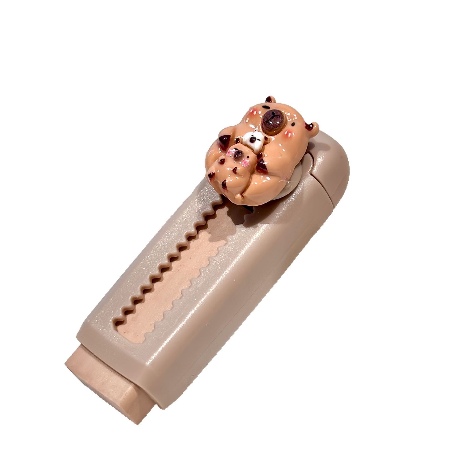 Nuevo estilo lindo gourmet Kapibala push borrador estudiante jardín de infantes niños regalos recompensa papelería al por mayor