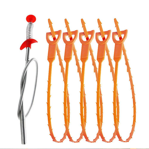 Special artifact to clear the sewer pipe, block the toilet floor drain, kitchen household universal toilet tool