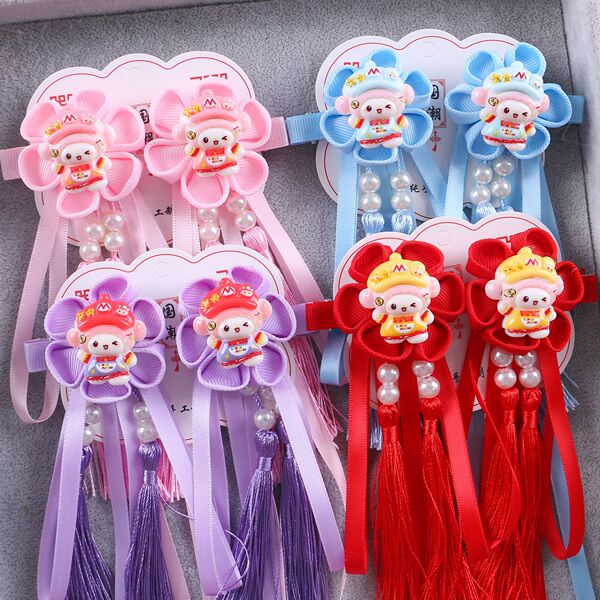 Children's red hair accessory