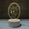 Creative night light, table lamp, Chinese horoscope, Birthday gift
