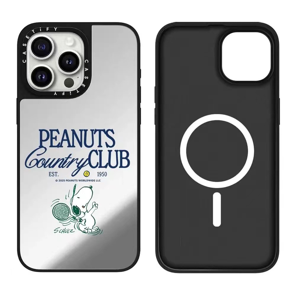 [mirror black frame (magnetic magssfe)] snoopy country club