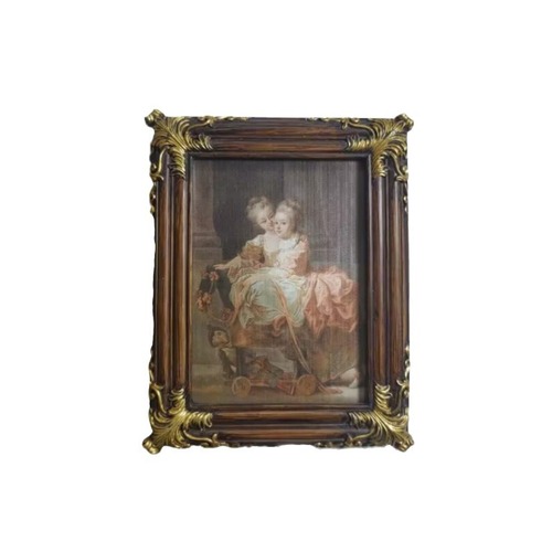 Wholesale new resin retro photo frames, picture frames, living room, bedroom tabletop, wall combination hanging wall decorations