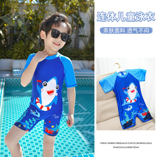 Children's Swimwear Boys Big Kids 2025 New Boys Quick-drying Swimwear Baby Sunscreen Swimming Equipment