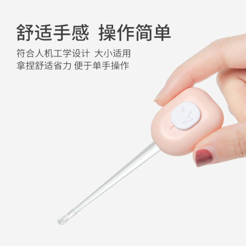 Baby-Specific Ear Scoop with Light for Safely Removing Earwax