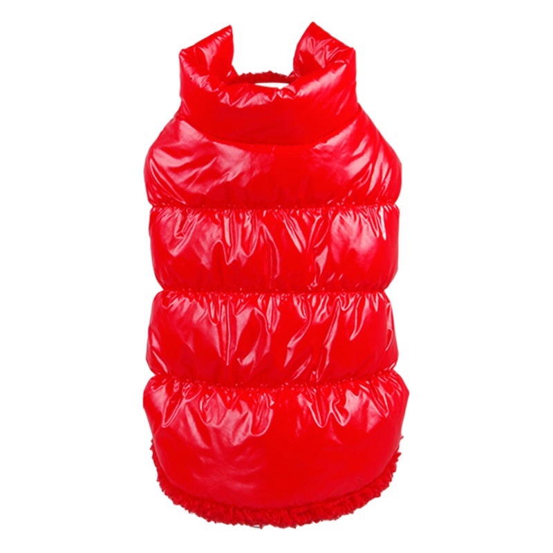 Cálido invierno cachorro ropa de peluche chaleco para mascotas engrosada ropa de gato transfronterizo al por mayor Otoño e Invierno ropa para perros