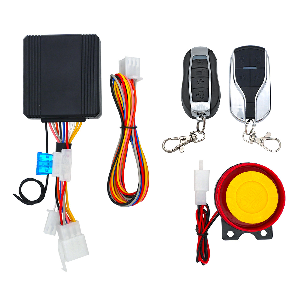 12V Universal Motosiklet Siqnalizasiya Sistemi