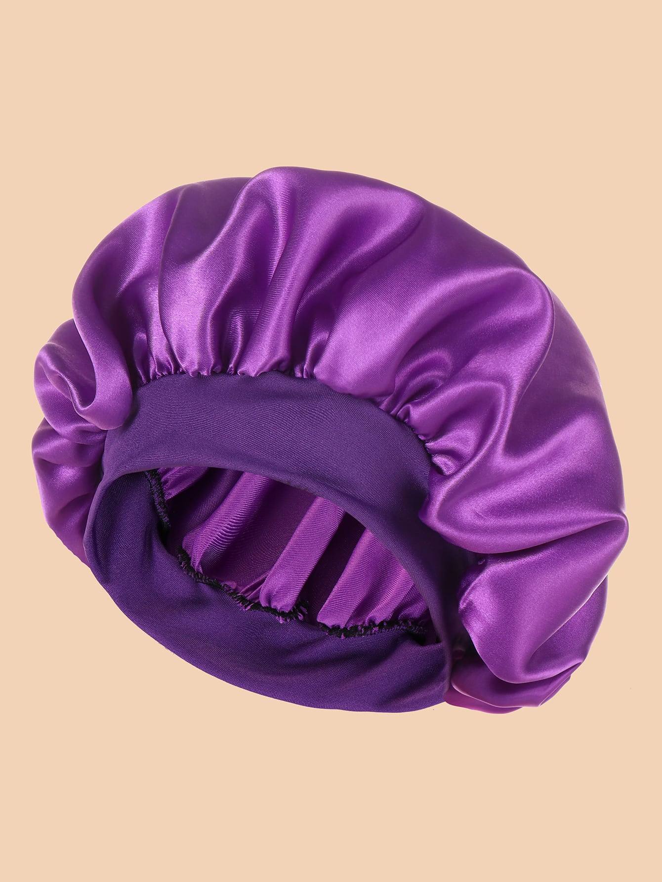 Amazon transfronterizo amplio borde alto elástico turbante sombrero de belleza sombrero de baño sombrero de cuidado del cabello sombrero de cuidado de la mujer sombrero de dormir al por mayor