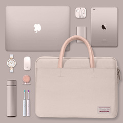 筆記本電腦手提包14寸女適用聯想蘋果13/16華為15.6寸防震大容量