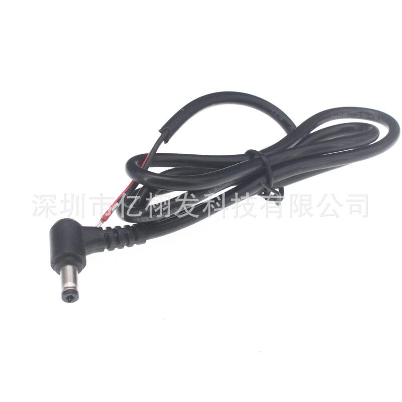 12V Dc Plug 90 Degree Elbow Power Cord All Copper Wire Dc5.5*2.1 Tuning Fork Interface Right Angle Connection Cable 12V Dc Plug 90 Degree Elbow Power Cord All Copper Wire Dc5.5*2.1 Tuning Fork Interface Right Angle Connection Cable