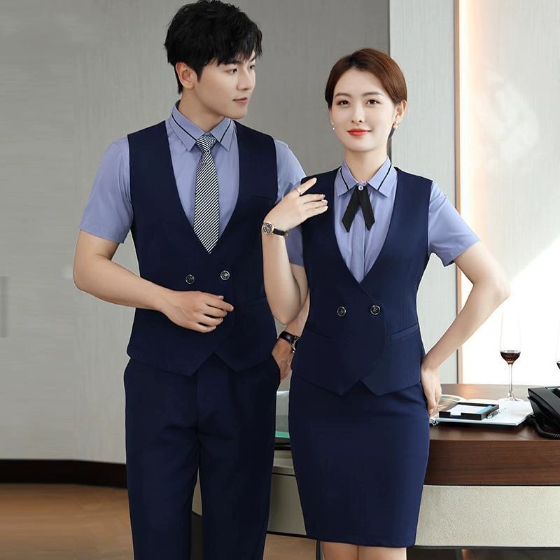 Гостиничный мужской и женский профессиональный жилет набор KTV кассира