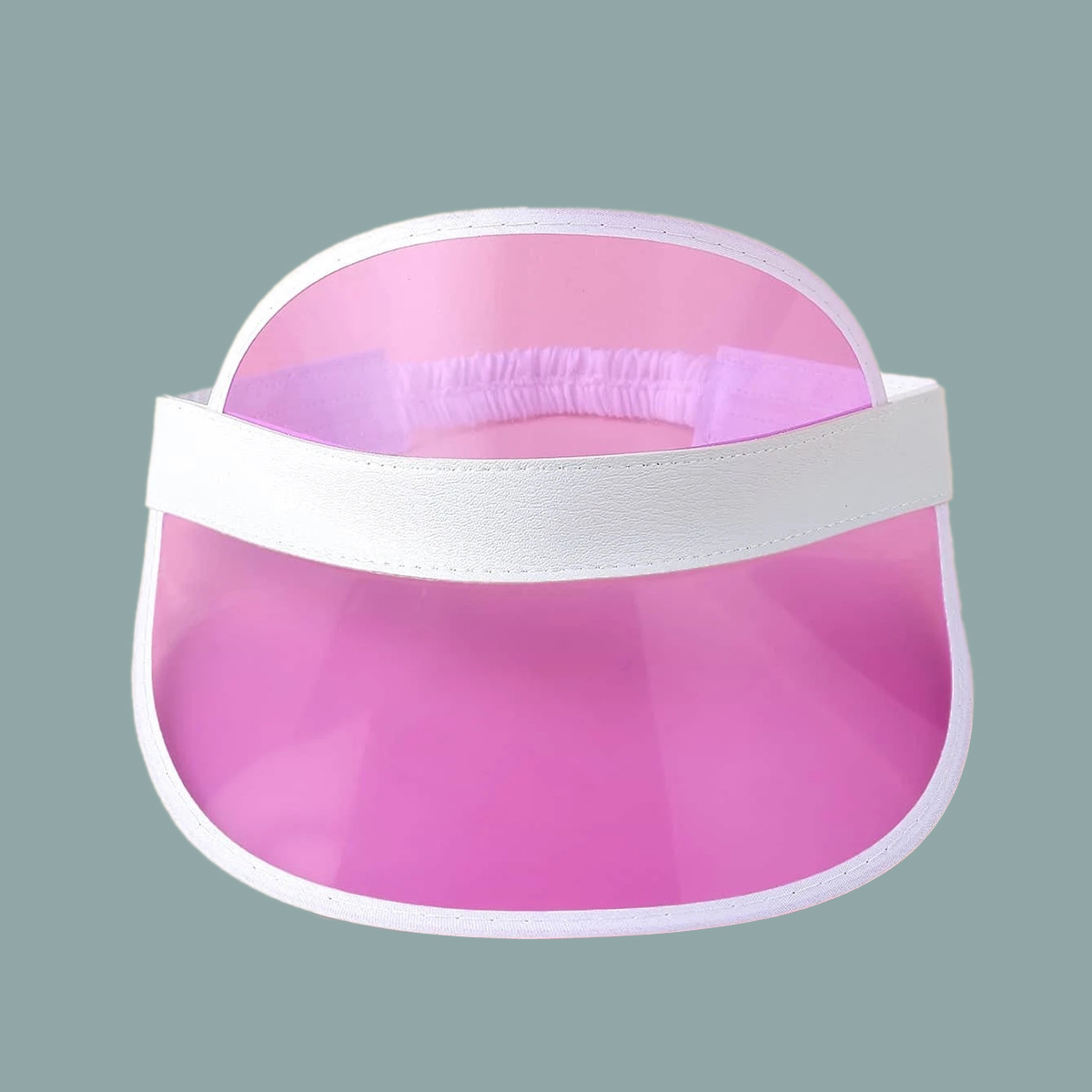 Casquette Creuse En Pvc Transparent De Couleur De La Mode Coréenne display picture 18