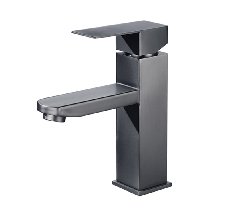 卓上盆蛇口黒色トイレ冷熱洗面器洗面器家庭用単孔冷温蛇口|undefined