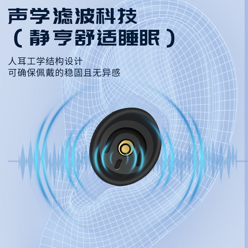 跨境滤波降噪防护耳塞隔音防干扰睡觉阅读神器吵超静音50dB防噪音|undefined