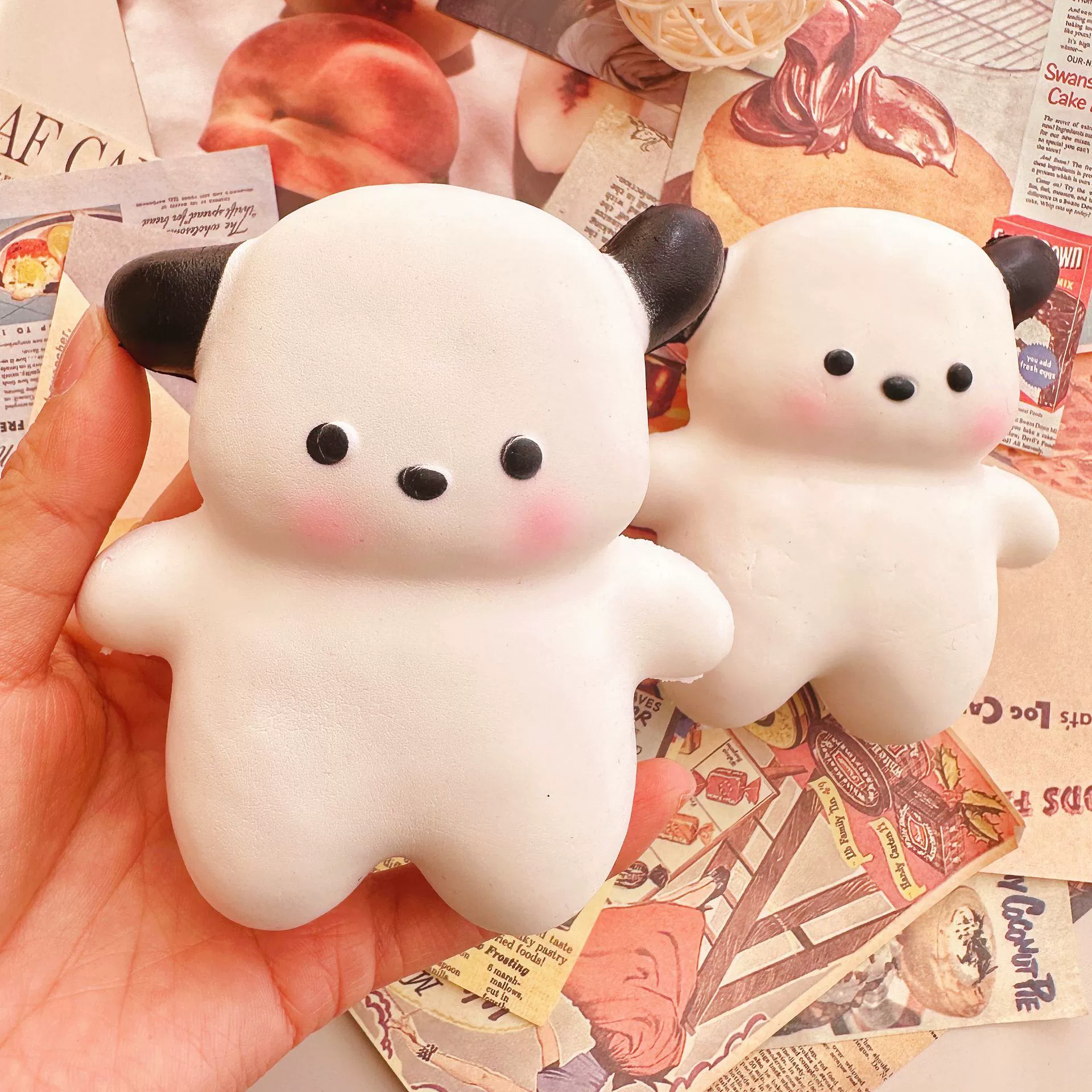 Игрушка squish «хлеб/тост» мягкий сквиши, медленное восстановление, экокожа, антистресс