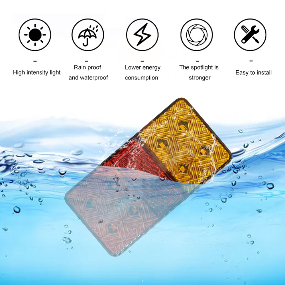 Aplicable a la luz trasera del camión japonés LED luz trasera Venta caliente al por mayor de alta calidad