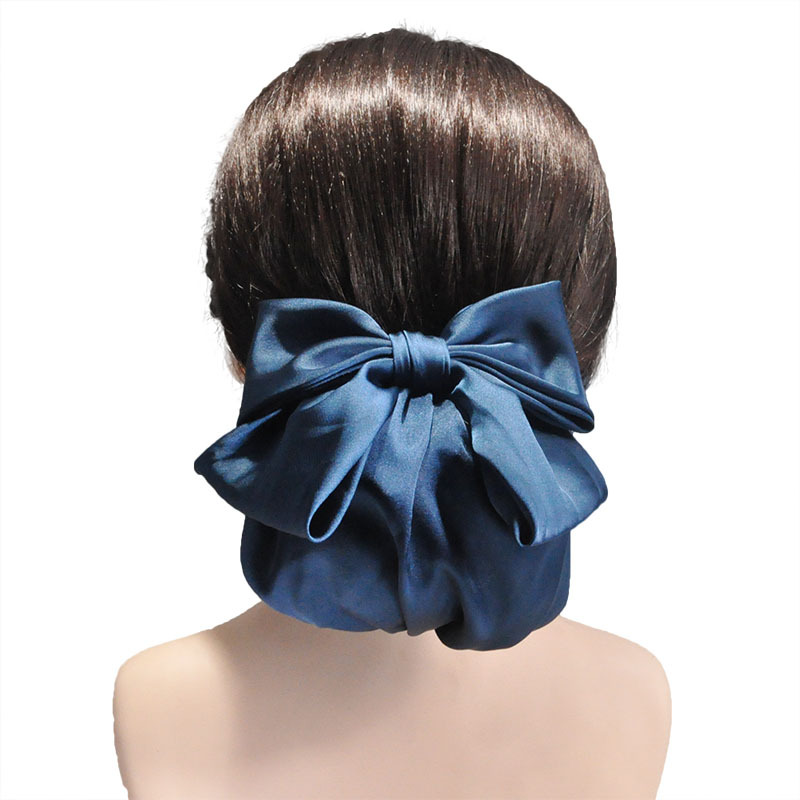 Haarnetje met grote strik voor professionele kapsels_voghion.com