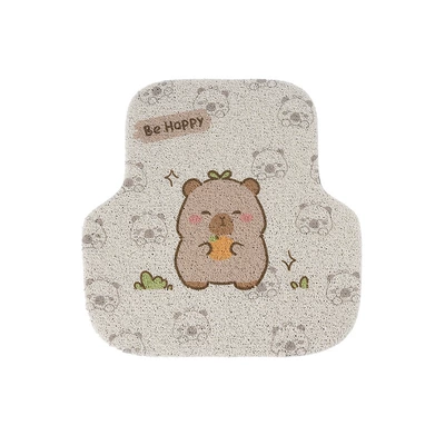 Kapibala Car Floor Mats Cute Universal Foot Pad - after-the-long-grass-dolphin-foot-pad