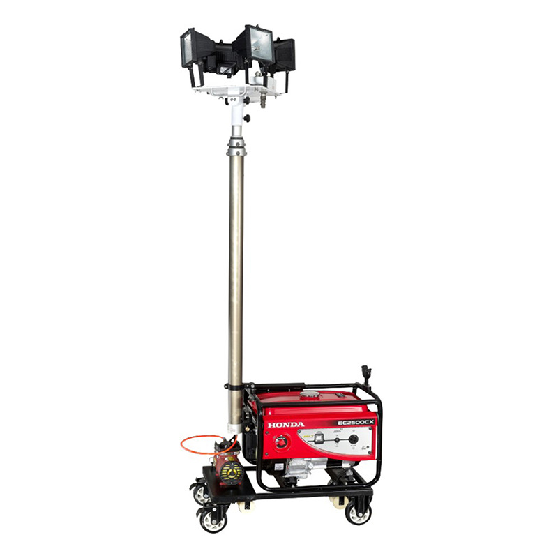 SFD6000B全方位自动升降工作灯发电机应急灯本田2000W照明车灯组