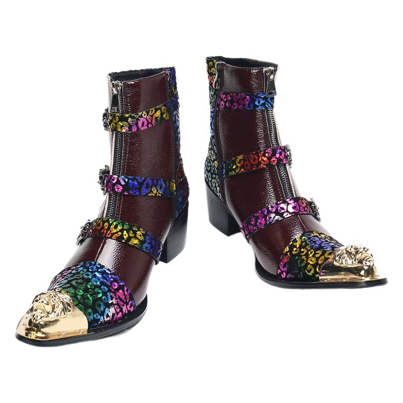 Ботинки Челси, мужская обувь, летняя мужская кожаная обувь, ботинки Martin, высокие ботинки в британском стиле, красные непромокаемые кожаные ботинки на открытом воздухе