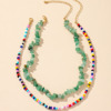 Fashionable accessory, necklace from pearl, chain, set, European style, suitable for import