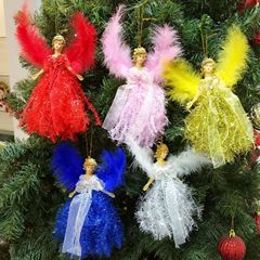 新型クロスボーダークリスマスぬいぐるみ子供可愛いぬいぐるみプレゼントクリスマスツリーのペンダント卸売り