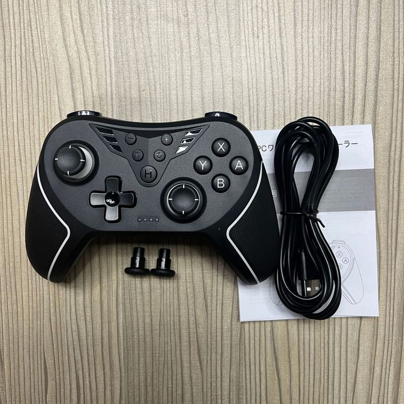 ホールジョイスティックスイッチワイヤレス Bluetooth ゲームパッドマクロプログラミングウェイクアップジャイロスコープスイッチハンドル|undefined
