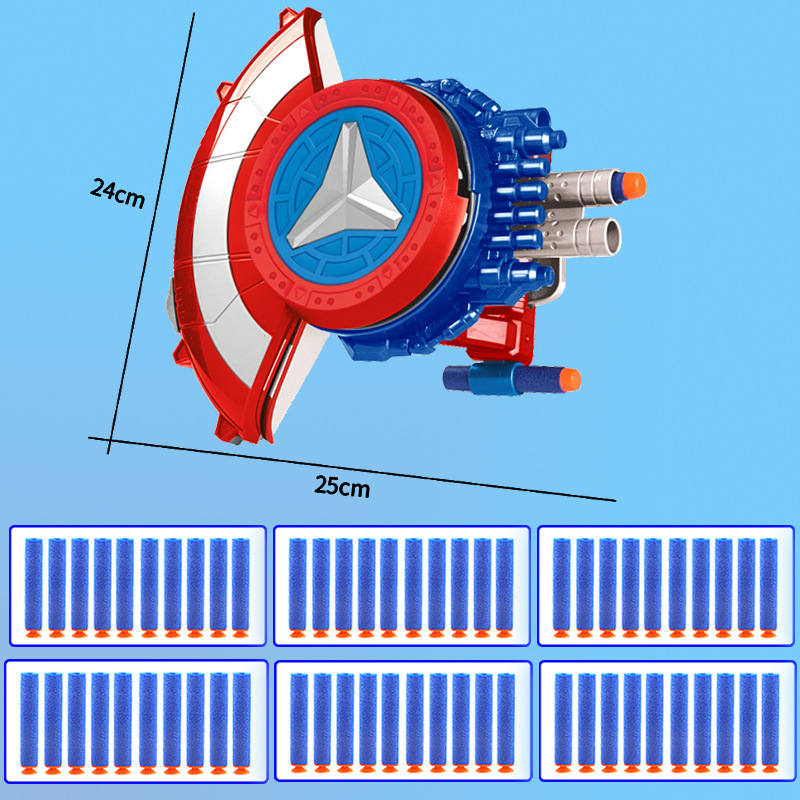 삼각형 방패 발사기 전자 상거래 상자 + 80 소프트 폭탄