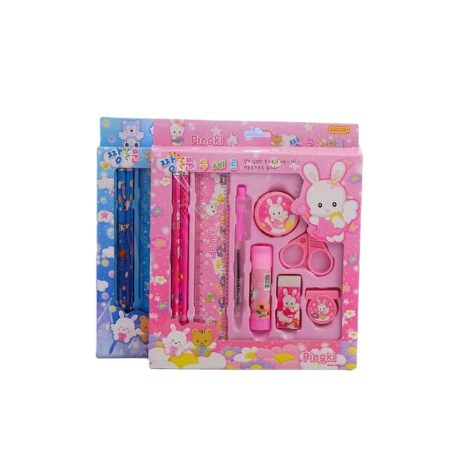 Niños creativos mágicos dibujo regla 9 piezas juego de juguetes de puzzle infantil dibujos animados herramientas de diseño de patrones de estudiantes image 6