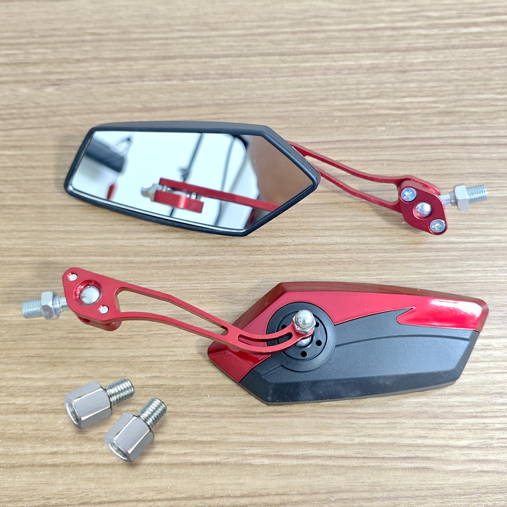 Motorcycle electric car modification universal rearview mirror reflector cross-border hot sale products rearview mirror ghost fire rearview mirror
