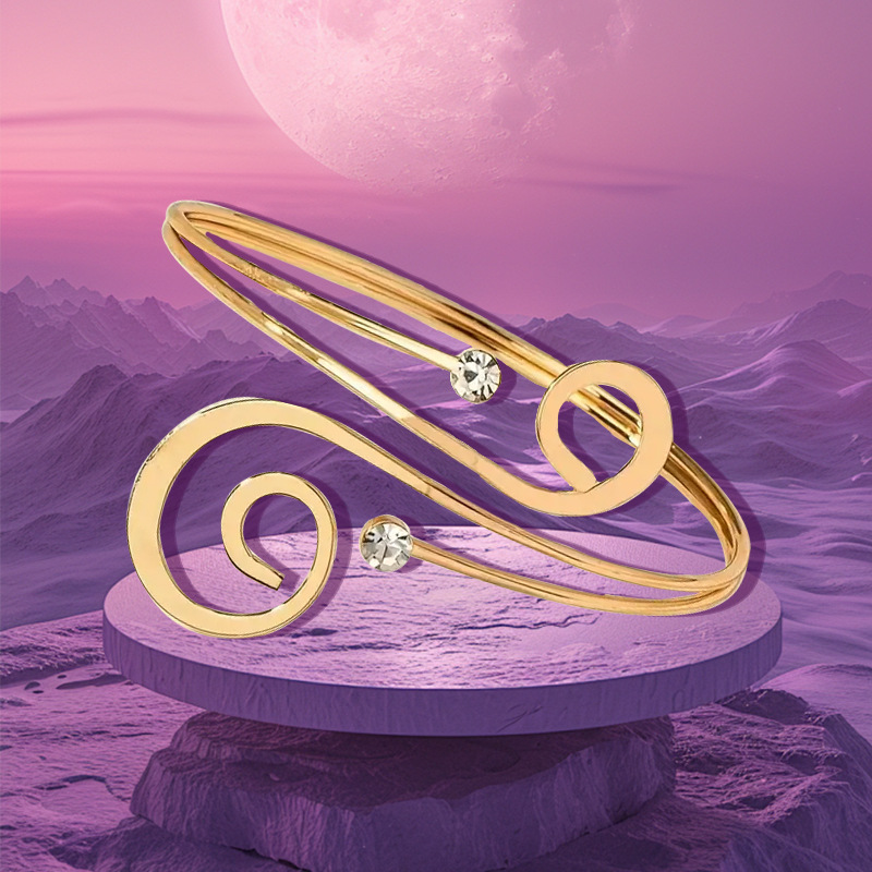 Holiday, Street Occasion Iron Material Simple Style Geometric Iron Bangles Wholesale
