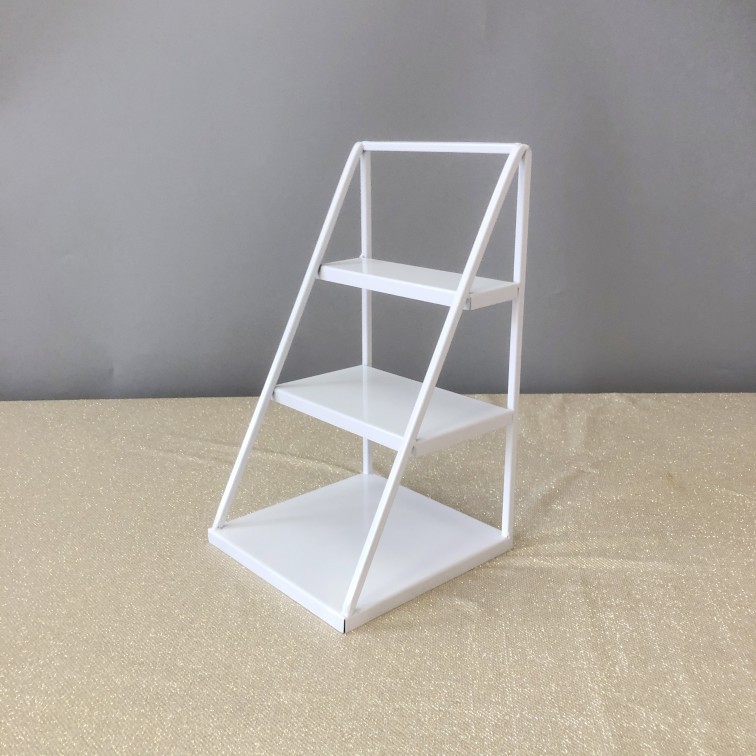 Estilo europeo blanco decoración de la mesa de postre soporte de exhibición de la torta de la boda estante merienda té de la tarde postre bandeja de pastelería