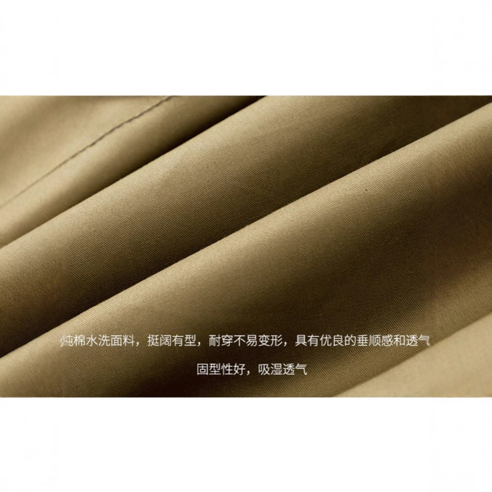 허수아비면 패딩 재킷 남성용 대형 모피 칼라 겨울면 패딩 코트 중간 길이의 느슨한 후드 기모 두껍게 된면 패딩 재킷