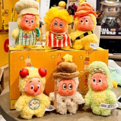 Twinkle123星星人系列二代盲盒玩具搪胶毛绒挂件潮流礼物时尚玩偶