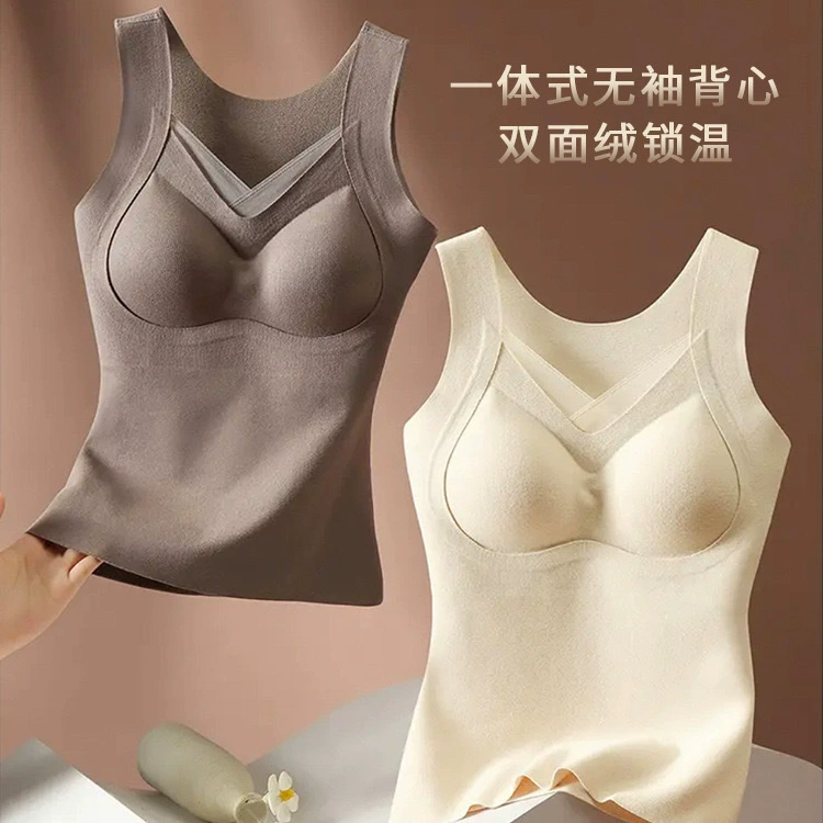 Постоянная температура теплого нижнего белья с нагрудными подушками