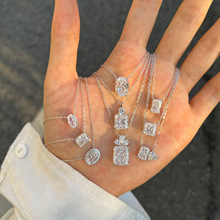 �W��ֱ��S925���y��Ů������ˮƿ8A�������ʯ�Ƕ�߼���YŮ�