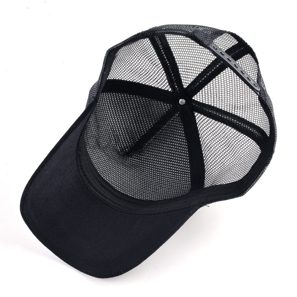 Bestickte Tier Baseball Cap Unisex Mesh Trucker Kappe Street_voghion.com