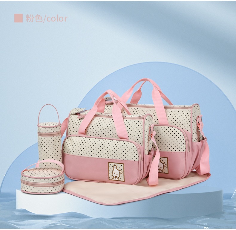 Bolsa de viaje para padres e hijos, bolso casual de moda, bolso de hombro impermeable multifuncional de gran capacidad.