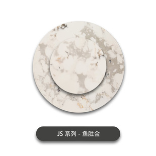Customized Mesh Fish Belly Granite Conference Table Engineering Artificial Marble Large Board Shopping Mall Engineering Decoration Wall